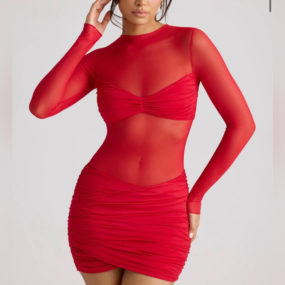 Oh Polly red dress